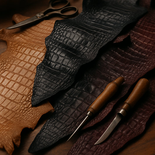 crocodile leather types