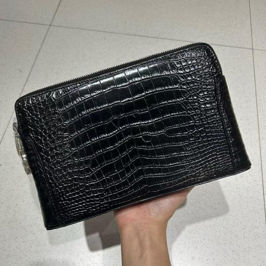 Black Alligator Leather Wallet: Classic Design Meets Luxury