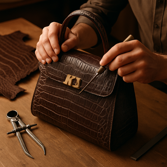 alligator handbag