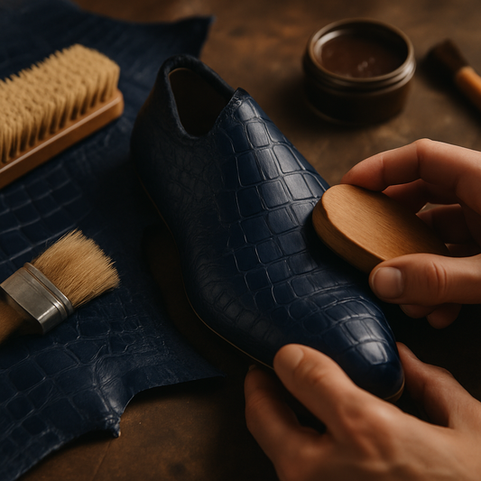 alligator skin shoes