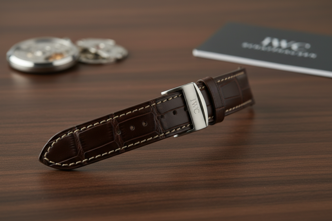 Elevate Your Style with Crocodile Viet's Exquisite Short Alligator Strap for Small Wrist IWC