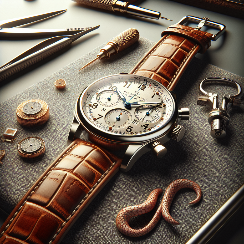 Featured image for Elevate Your IWC Portugieser Chronograph with Alligator Strap Review