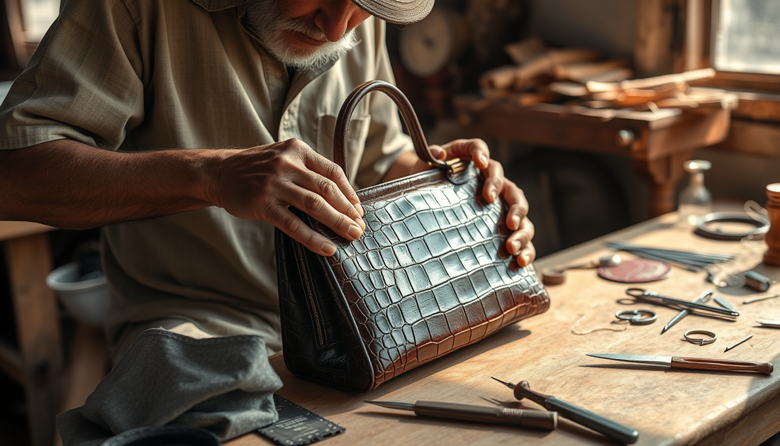 Crafting Luxury: Behind the Scenes of Crocodile Leather Production