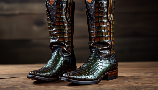 Step Into Luxury: Crocodile Cowboy Boots That'll Make You Say "Yeehaw!"