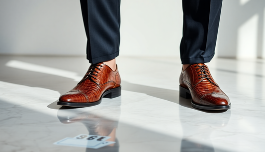 Elevate Your Style with Himalaya Alligator Leather Shoes