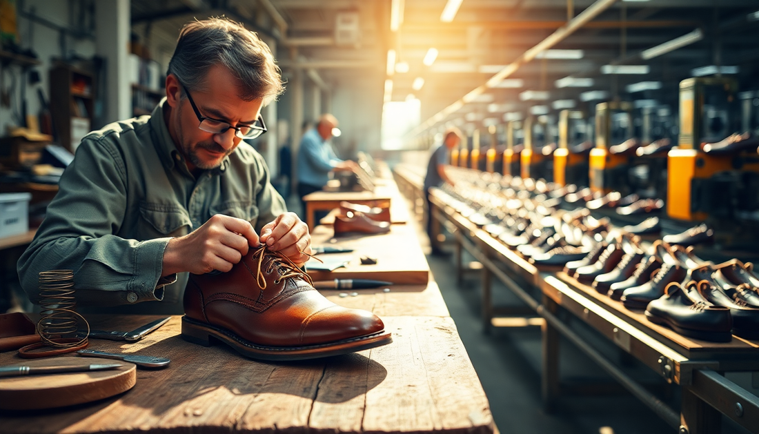 Handmade vs Factory Made Shoes: Understanding the Difference and Why Quality Matters