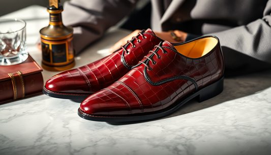Croc-ing Good Shoes: Elevate Your Style with Alligator Leather Dress Shoes