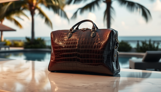 Elevate Your Travel Style with Crocodile Leather Bags