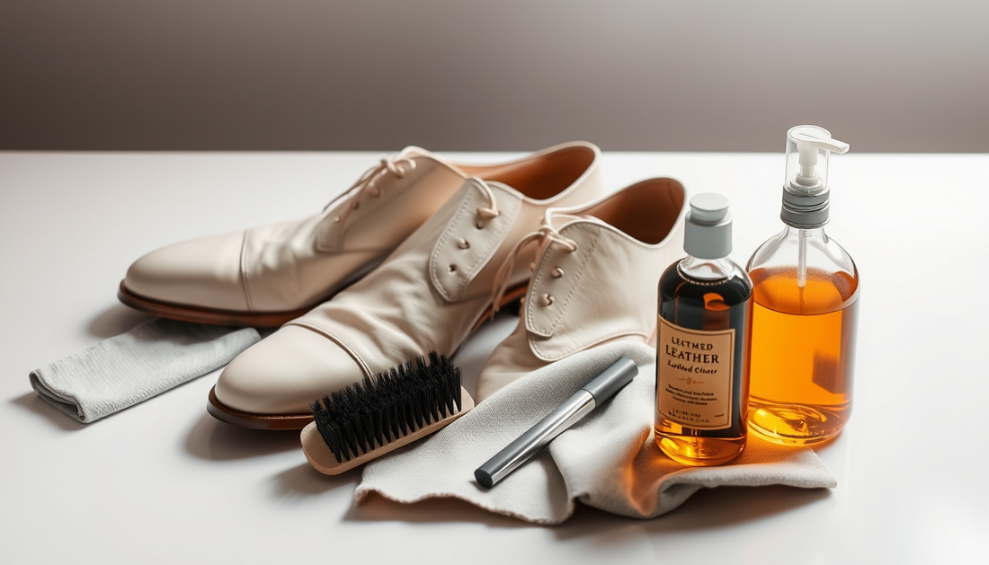 How to Clean and Care for Pale Leather Shoes