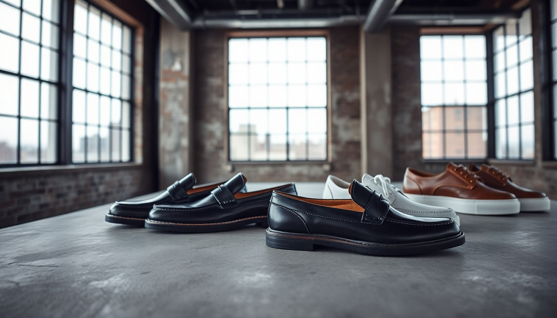 Unleash Your Wild Side: Slip Into Our Exotic Leather Loafers and Sneakers