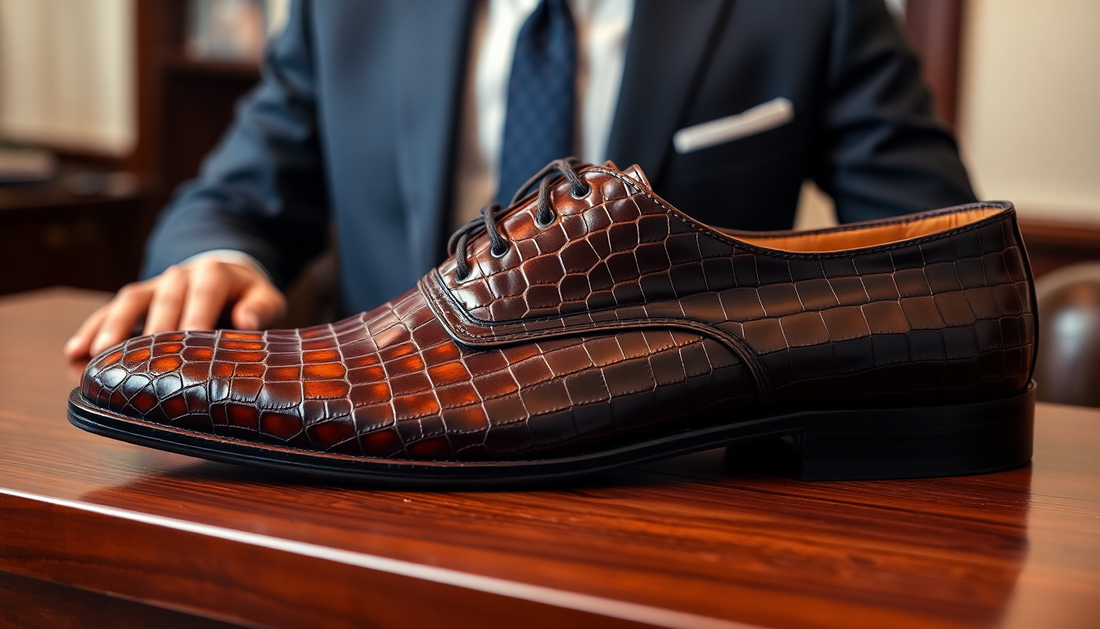 Elevate Your Style with Crocodile Dress Shoes: Craftsmanship, Luxury, and Durability