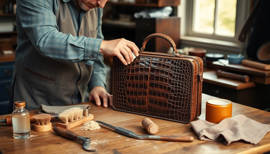Reviving Your Prized Crocodile Leather Goods: A Step-by-Step Guide