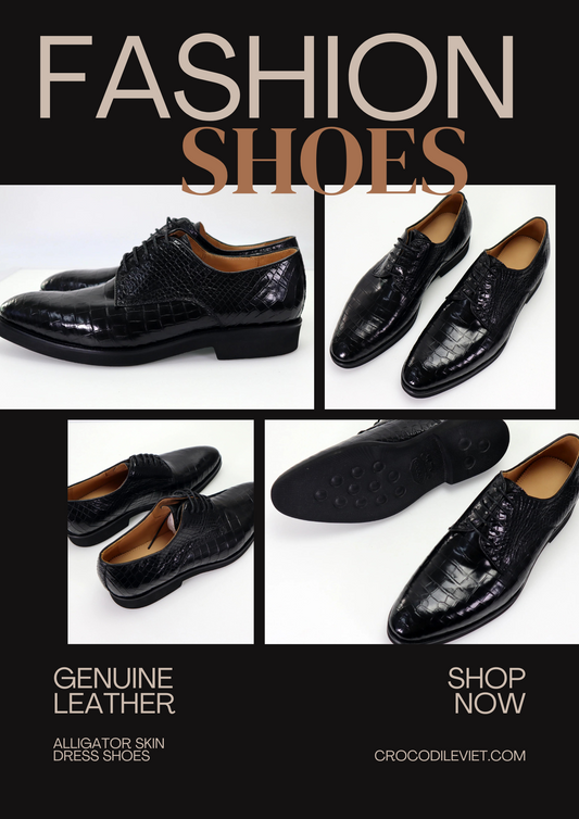 Discover the Luxury of Alligator Skin Dress Shoes
