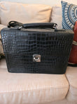 Custom Order for JS – Premium Leather Briefcase, Double Monk Strap Shoes & Matching Belt