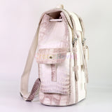 Himalaya Alligator Skin Leather Backpack Shoulder Bag Travel Bag