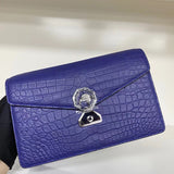 Handmade Crocodile Skin Clutch Wallet Business, Stylish Alligator Clutch Wallet