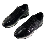 Handmade Genuine Crocodile Alligator Leather Men Sneaker, Mens Casual Shoes, Casual Footwear, Stylish Men Sneakers