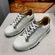Handmade White Belly Alligator Sneakers for Men – Premium Men’s Himalaya Alligator Skin Sneakers with Luxury Street Style