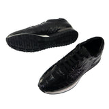 Handmade Genuine Crocodile Alligator Leather Men Sneaker, Mens Casual Shoes, Casual Footwear, Stylish Men Sneakers