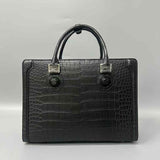 Custom Alligator Bag Alligator Briefcase for Men | Alligator Leather Briefcase Laptop Bag Messenger Bag