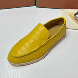 Alligator Leather Slip-On Loafers for Men – Handmade Exotic Casual Driving Shoes