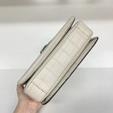Genuine Matte Alligator Leather Top Handle Bag for Women