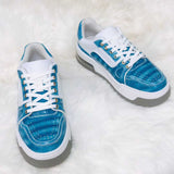 Genuine Alligator Sneakers for Men – Handcrafted Blue Exotic Leather with Sport Sole, Luxury Detailing, and Modern Performance Comfort