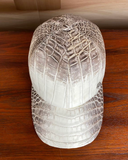 Himalaya Alligator Leather Baseball Cap – Handmade Exotic Leather Hat