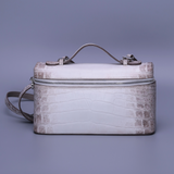 Himalayan Alligator Leather Handbag – Handmade Top Handle Bag for Women