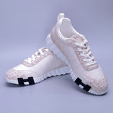 Himalayan Alligator Leather Men’s Lace-Up Sneakers