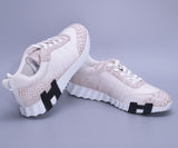 Himalayan Alligator Leather Men’s Lace-Up Sneakers