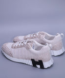 Himalayan Alligator Leather Men’s Lace-Up Sneakers