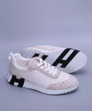 Himalayan Alligator Leather Men’s Lace-Up Sneakers