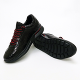Genuine Crocodile Leather Slip On Shoes Business Fashion Black Shoes For Men