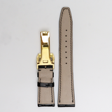Genuine Alligator Leather Watch Straps Panerai, Leather Watch Bands Quick Release Pins, Handmade Leather Watch Strap #8