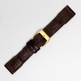 Genuine Alligator Leather Watch Straps Panerai, Leather Watch Bands Quick Release Pins, Handmade Leather Watch Strap #9
