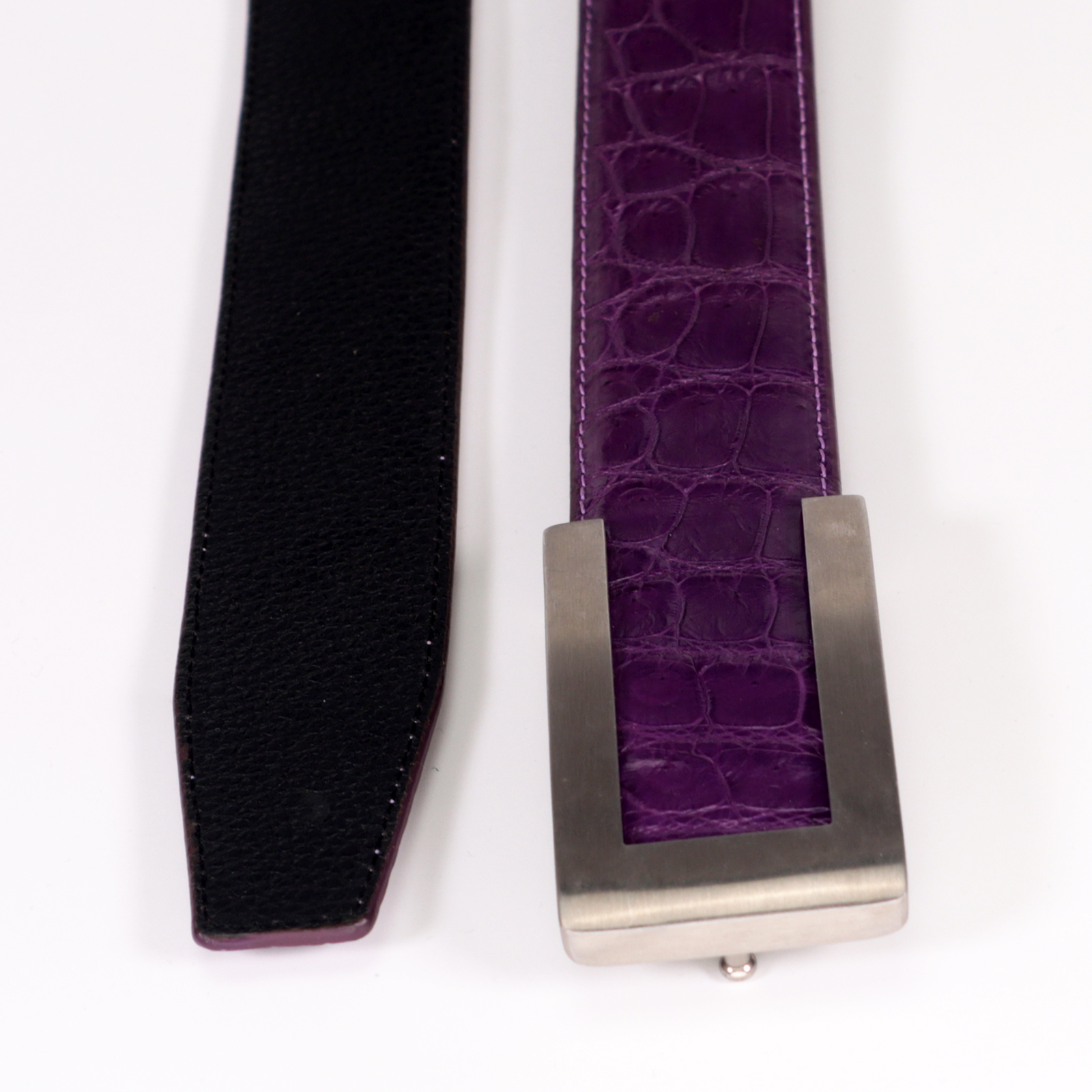Men's Classic Genuine Crocodile Dress Belt - Stylish & Premium Quality