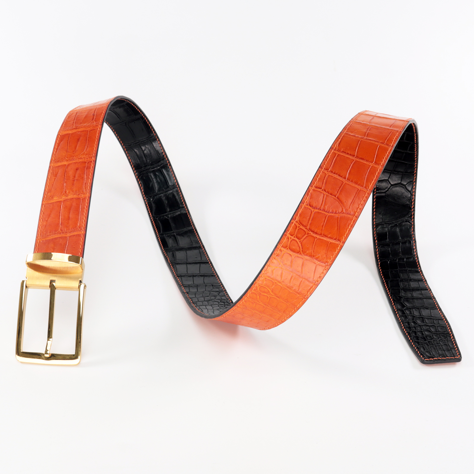 Elegant Men's Crocodile Dress Belt - Crafted for Style and Longevity Crocodile Viet Elegant Men's Crocodile Dress Belt - Crafted for Style and Longevity Crocodile Viet