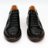 Men's Genuine Crocodile Leather Business Formal Classic Shoes