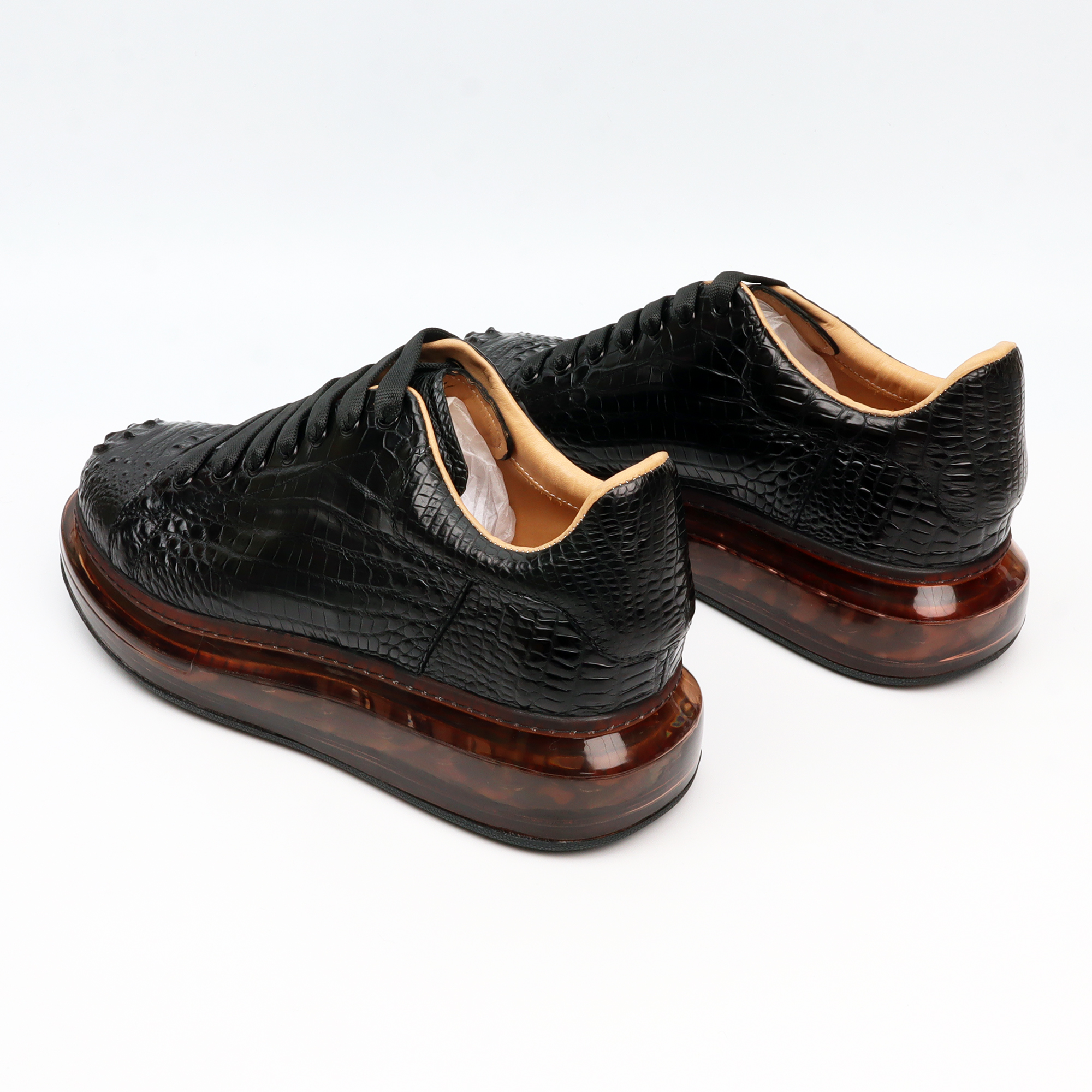 Men's Genuine Crocodile Leather Business Formal Classic Shoes