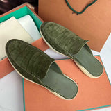 Luxury Genuine Nubuck Alligator Loafers – Handcrafted Slip-On Shoes