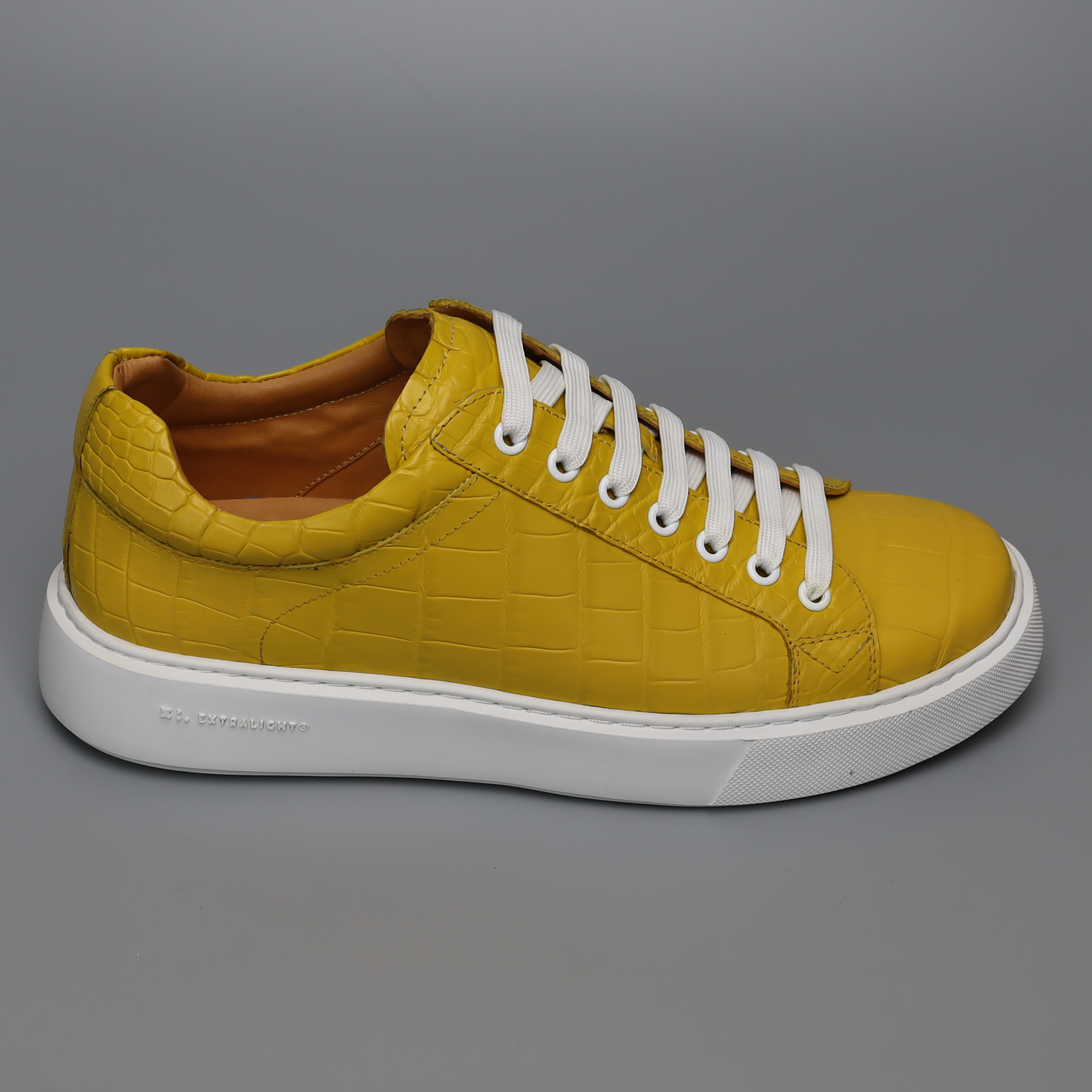 Men’s Handmade Alligator Leather Sneakers | Luxury Genuine Alligator Shoes for Men – Exotic Alligator Sneakers