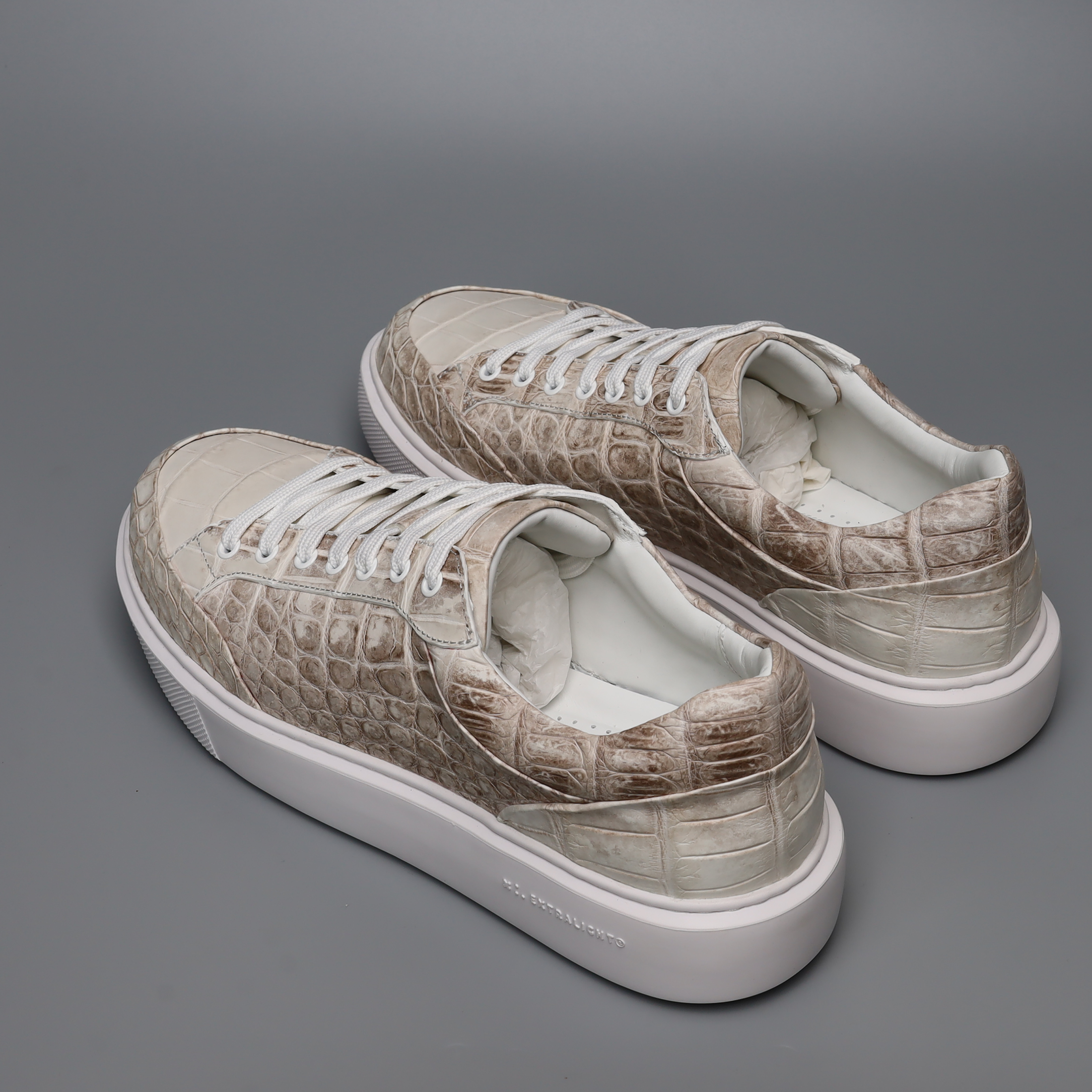 Men’s Himalaya Alligator Sneakers | Genuine Alligator Leather Casual Shoes – Exotic Luxury Style