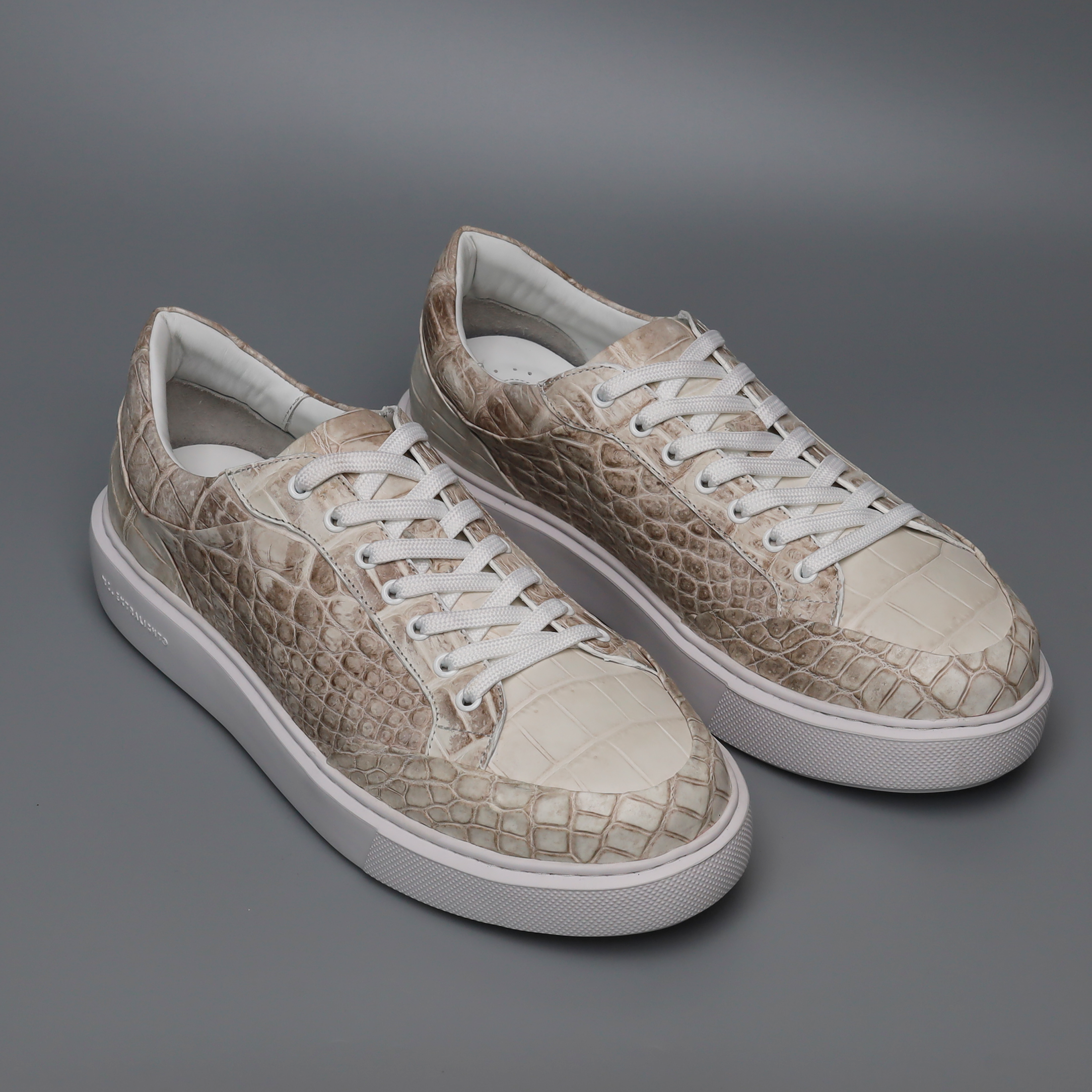 Men’s Himalaya Alligator Sneakers | Genuine Alligator Leather Casual Shoes – Exotic Luxury Style