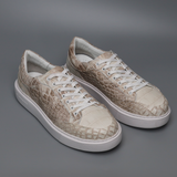Men’s Himalaya Alligator Sneakers | Genuine Alligator Leather Casual Shoes – Exotic Luxury Style