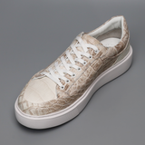 Men’s Himalaya Alligator Sneakers | Genuine Alligator Leather Casual Shoes – Exotic Luxury Style