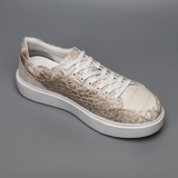 Men’s Himalaya Alligator Sneakers | Genuine Alligator Leather Casual Shoes – Exotic Luxury Style
