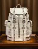 Premium Himalaya Alligator Backpack – A Statement of Sophisticated Luxury