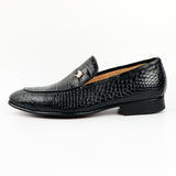 Men's Shoes Genuine Crocodile Alligator Skin Leather Handmade Black Size 7 - Size 14US #319