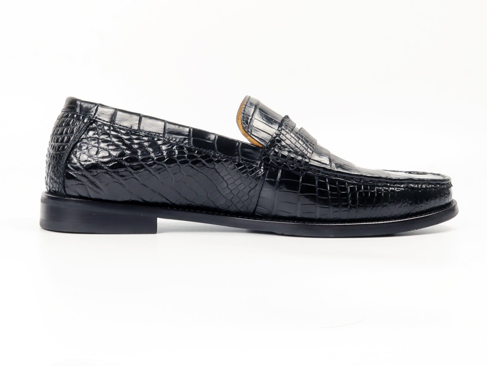 Sanpijiang New Crocodile Skin Men Crocodile Shoes High-grade